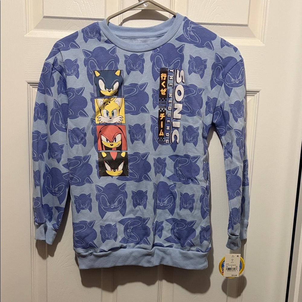 Sonic the Hedgehog Blue Sweatshirt